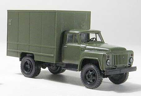 GAZ-52 box truck U-127 military<br /><a href='images/pictures/MiniaturModelle/037360.jpg' target='_blank'>Full size image</a>